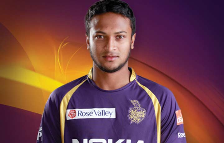 KKR retain Shakib for Rs2.80cr in IPL